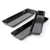 Cambro HUBERT Merchandising Tray Black Plastic-1