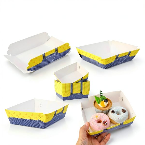 Paper Snack Tray Czlotyh Farmhouse Jeans-2