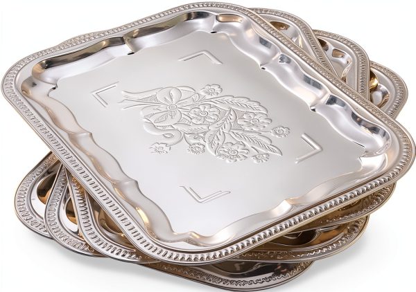 Food Service Display Tray Durable Plastic Serving Tray-0