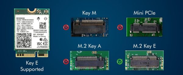 HighZer0 Wi-Fi 7 M.2 PCIe Adapter for PC-2