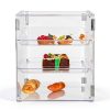 YBSVO Acrylic Bakery Display Tray Clear Modern Food Service-5