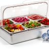Stainless Steel Breakfast Tray Enkreefi Silver-0