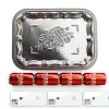Food Service Display Tray Durable Plastic Serving Tray-1