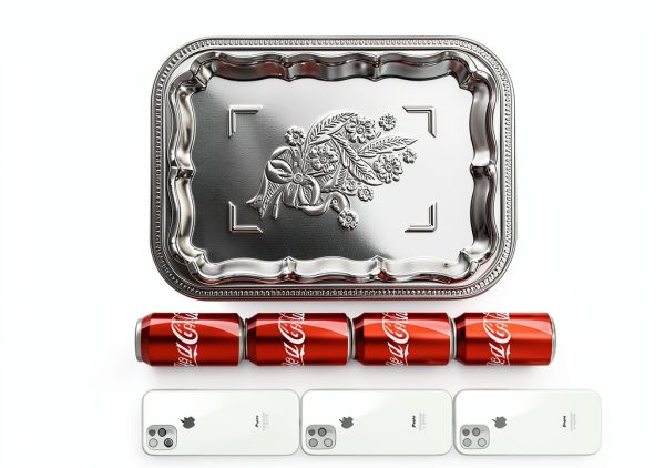 Food Service Display Tray Durable Plastic Serving Tray-1