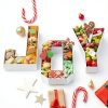 KAINSY White Food-Grade Cardboard JOY Letter Trays-3