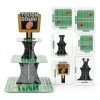 Football Cupcake Stand GuoZhiXin Square Tray-1