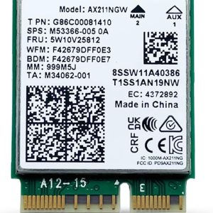 HighZer0 Electronics Wi-Fi 6E Network Card AX211NGWG-0