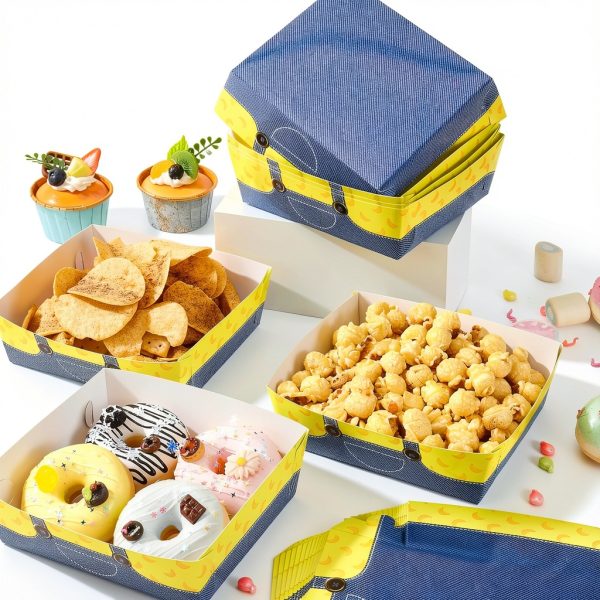 Paper Snack Tray Czlotyh Farmhouse Jeans-3