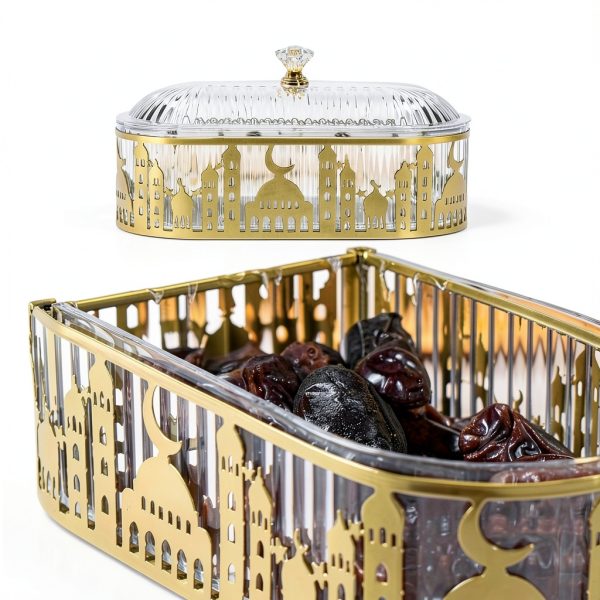 Saim Eid Dining Table Tray Acrylic Metal Middle Eastern-1