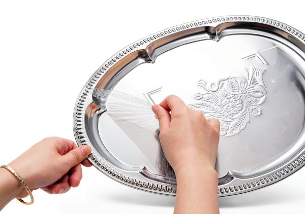 Food Service Display Tray Durable Plastic Serving Tray-2
