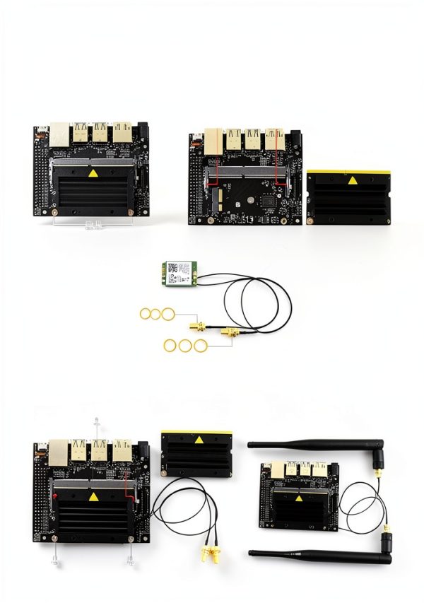 Waveshare Wireless-AC8265 WiFi NIC Module for Jetson Orin-3