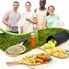 LemonRoad Colorful Paper Food Trays Sports Party Snack Bowls-5