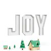 KAINSY White Food-Grade Cardboard JOY Letter Trays-1