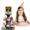 Football Cupcake Stand GuoZhiXin Square Tray-4