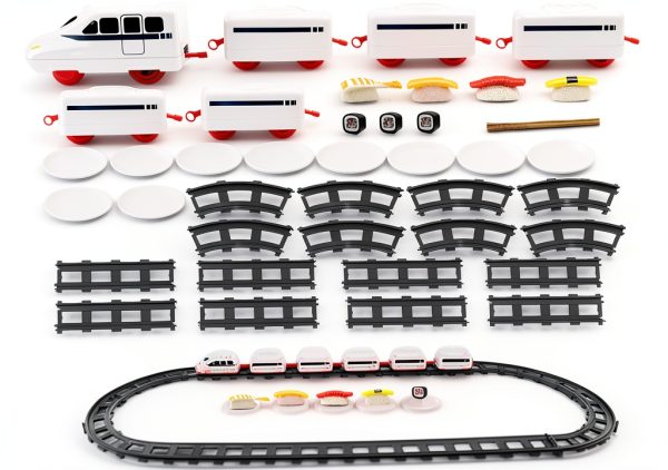 Csafyrt Sushi Train Toy ABS Material Motorized Conveyor Belt-4