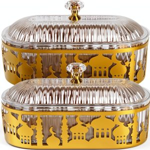 Saim Eid Dining Table Tray Acrylic Metal Middle Eastern-0