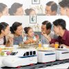 Csafyrt Sushi Train Toy ABS Material Motorized Conveyor Belt-3