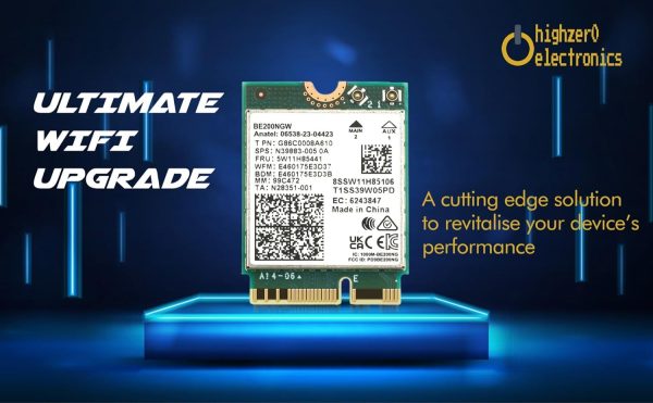 HighZer0 Wi-Fi 7 M.2 PCIe Adapter for PC-0