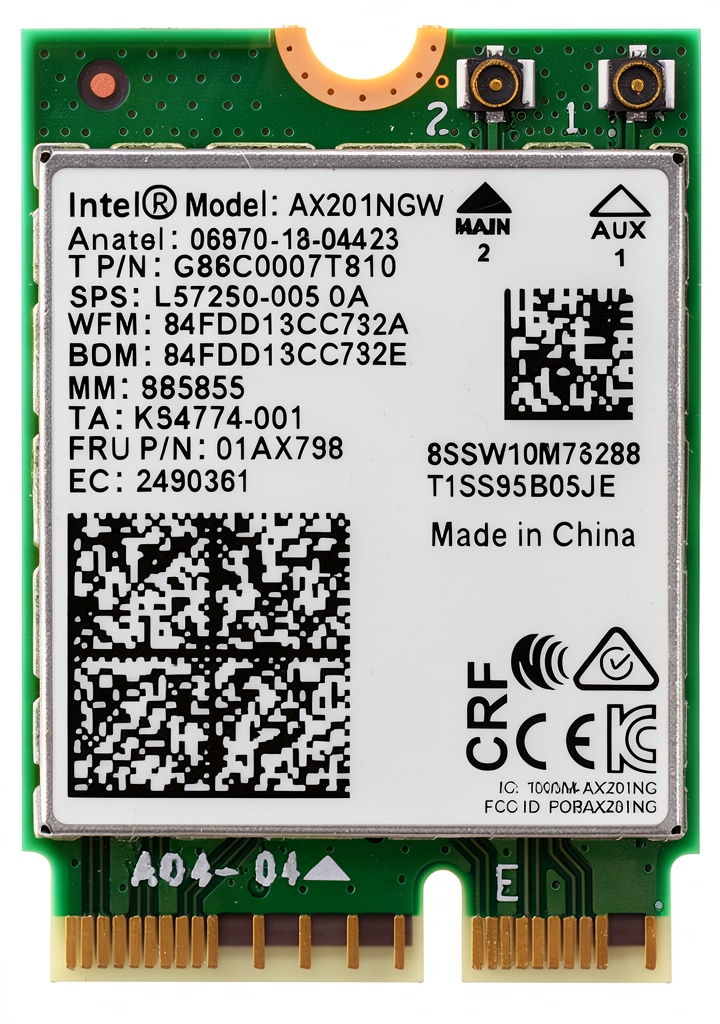 AX201NGW wireless card