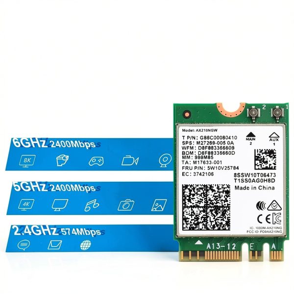 WiFi 6E AX210 Module UFON Internal Networking Card-1