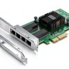 ipolex Quad Gigabit Ethernet Card Intel I350-2