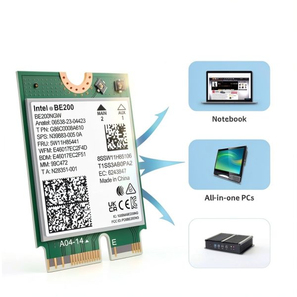 GiGaPlus BE200 High Performance WIFI 7 Adapter-5