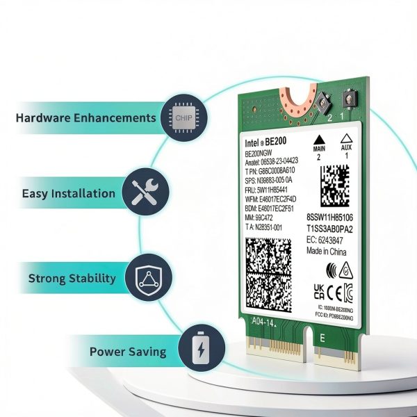 GiGaPlus BE200 High Performance WIFI 7 Adapter-3