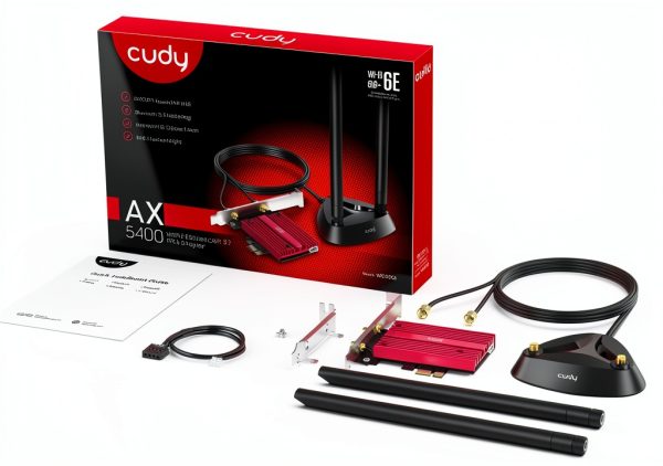 Cudy WiFi 6 USB Adapter WE4000 High Speed-5