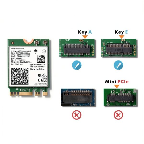 WiFi 6E AX210 Module UFON Internal Networking Card-2