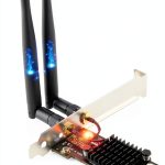 Ubit Intel Dual Band Wireless-AC 7265 WiFi Adapter for PC-0