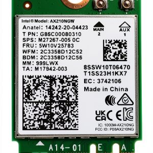 Intel AX210.NGWG Dual-Stream Wi-Fi 6E Card-0