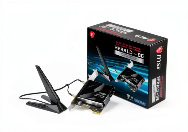 MSI NCM865 Wi‑Fi 7 Internal Networking Card 5.8 Gbps 320 MHz 4096‑QAM-0