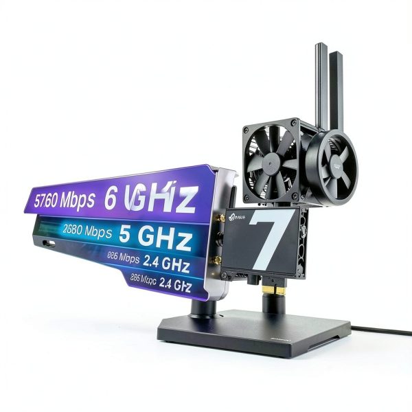 WiFi 7 PCIe Card TP Link Archer TBE550E Tri Band 5760Mbps-1