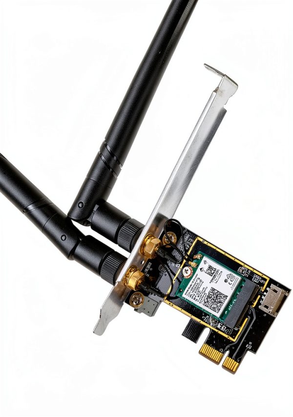 Cudy WE3000 WiFi 6 PCIe Card with Dual Antennas and Bluetooth 5.2-0
