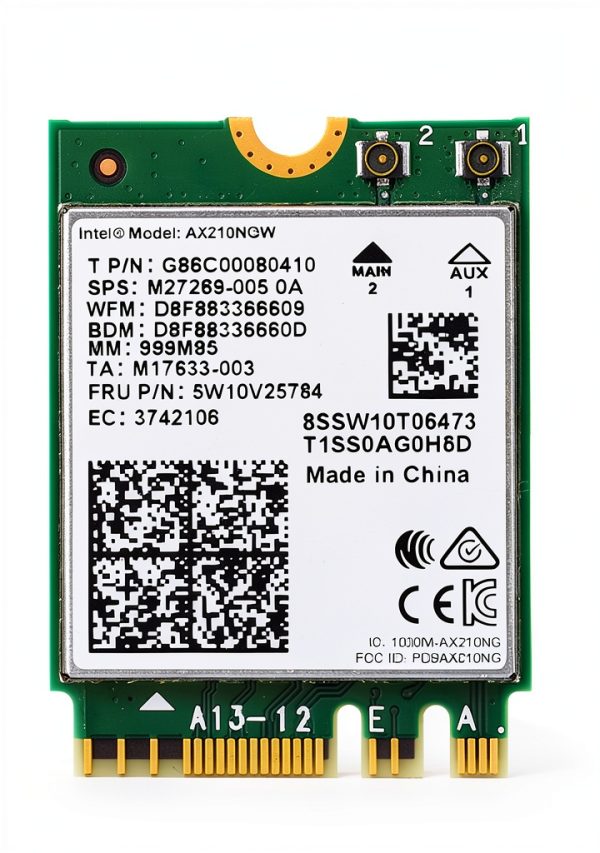 EDUP Intel AX210 Wi‑Fi 6E/7 M.2 Card 5400Mbps with Bluetooth 5.3-1
