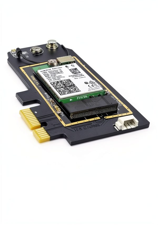UFON WiFi 6E AX210 PCIe Card with Dual 5dBi Antennas and Bluetooth 5.3-5