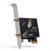 MSI NCM865 Wi‑Fi 7 Internal Networking Card 5.8 Gbps 320 MHz 4096‑QAM-2