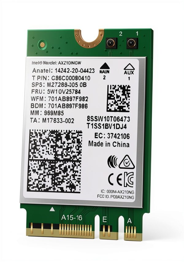 Intel Wi Fi 6E Wireless LAN Card AX210 NGW Tri Band 5374Mbps Speed-0