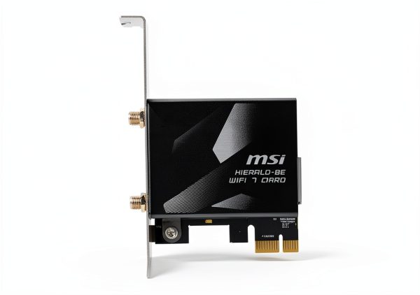 MSI NCM865 Wi‑Fi 7 Internal Networking Card 5.8 Gbps 320 MHz 4096‑QAM-4