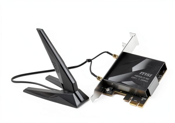 MSI NCM865 Wi‑Fi 7 Internal Networking Card 5.8 Gbps 320 MHz 4096‑QAM-1