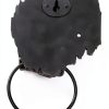 Iron Maiden Door Knocker Nemesis Now Resin Silver 21.5cm Hand‑Painted-2