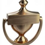 Door Knocker National Hardware Antique Brass 7in Door Knockers-0