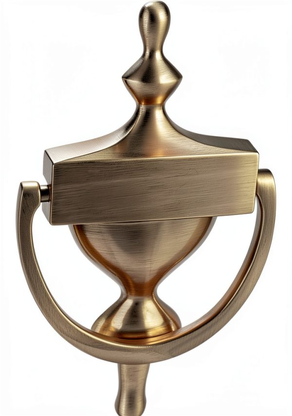 Door Knocker National Hardware Antique Brass 7in Door Knockers-0