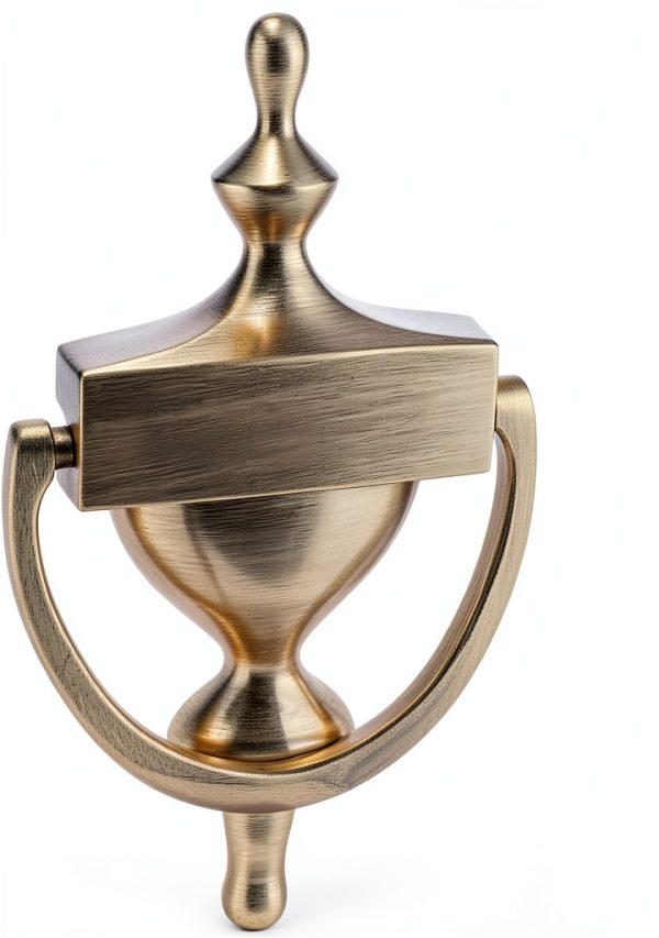 Door Knocker National Hardware Antique Brass 7in Door Knockers-3
