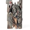 Iron Maiden Door Knocker Nemesis Now Resin Silver 21.5cm Hand‑Painted-6