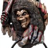 Iron Maiden Door Knocker Nemesis Now Resin Silver 21.5cm Hand‑Painted-4