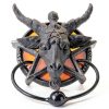 Nemesis Now Baphomet Door Knocker Black Resin 20.5cm Modern Style-2