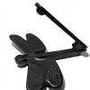 UD Cast Iron Dragonfly Doorknocker Matte Black 4x6x1 Inch-2