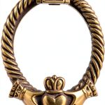 Celtic Claddagh Door Knocker Terra Sancta 5" Hands of Love Model 824-0