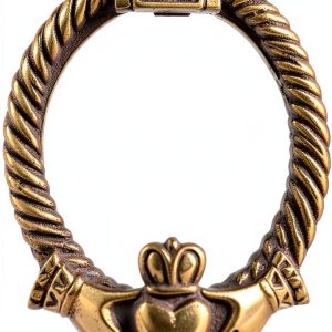 Celtic Claddagh Door Knocker Terra Sancta 5" Hands of Love Model 824-0